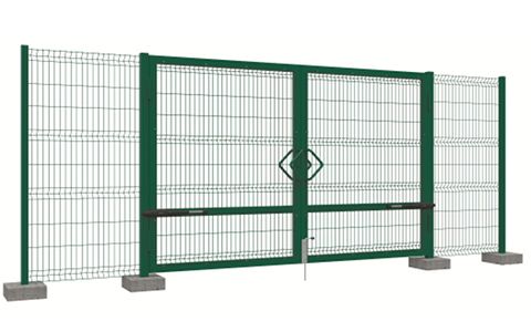 Распашные сетчатые ворота Распашные сетчатые ворота DoorHan